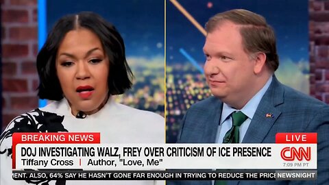 Tiffany Cross Accuses Pete Seat Of Lying About CNN's MN Report - Then The Clip Plays And Exposes Her