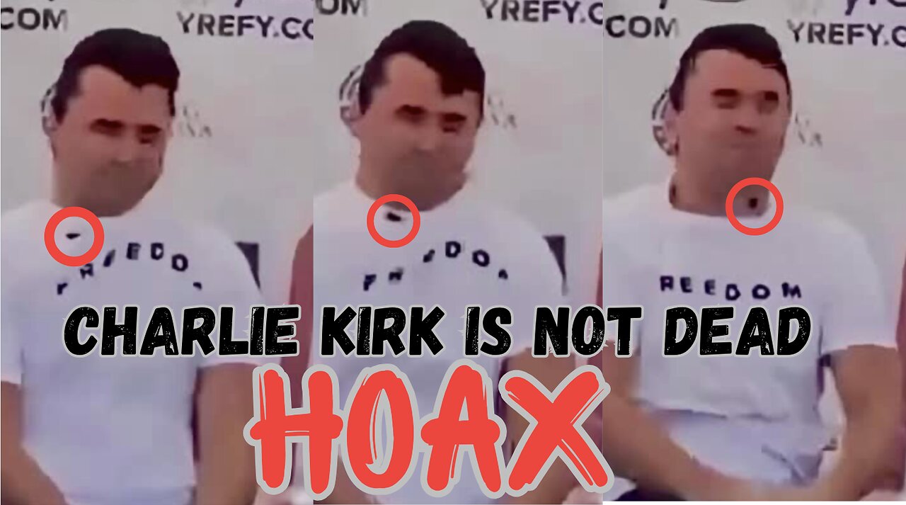 Charlie Kirk Is NOT DEAT