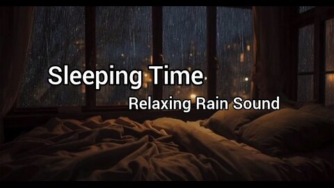 10 Minute Rain Sound for Sleep White Noise Relaxation for Insomnia