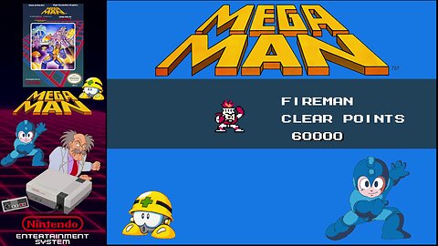 Mega Man (NES) - 6. Fire Man stage