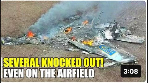 "Several Ukrainian Sukhoi Fighter Jets Knocked Out at Airfield: A Significant Loss"