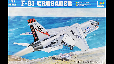 1/32 Trumpeter F-8J Review/Preview