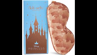 Kitsch & Disney Satin Eye Sleep Mask
