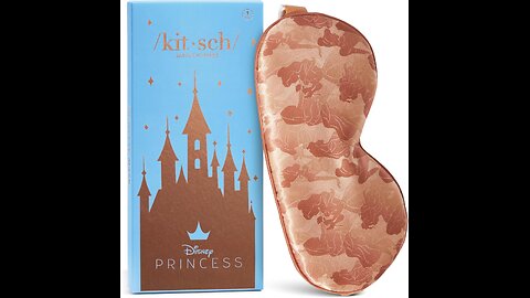 Kitsch & Disney Satin Eye Sleep Mask