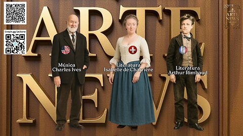 Arte News: Personalidades em Foco — Arthur Rimbaud, Charles Ives e Isabelle de Charrière