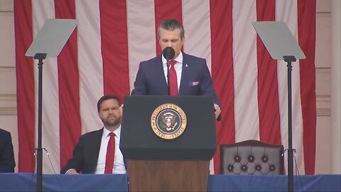 FULL SPEECH: Pete Hegseth Delivers Remarks at Memorial Day Ceremony - 5/26/25