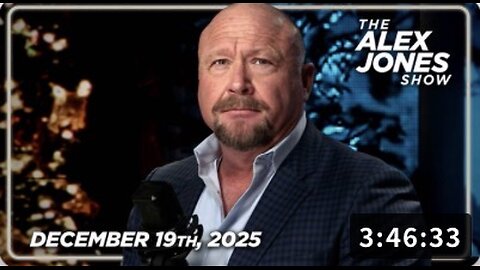 12 19 25 ALEX JONES Is The Reported Brown Shooter A Patsy?