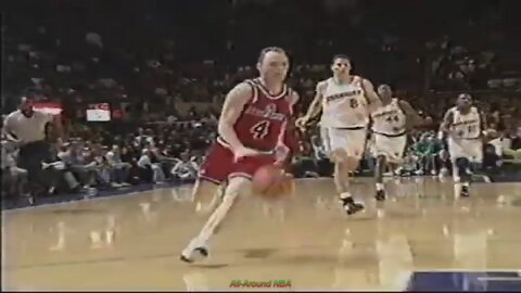 Scott Skiles 19 Points 7 Ast 3 Stl @ Warriors, 1994-95.