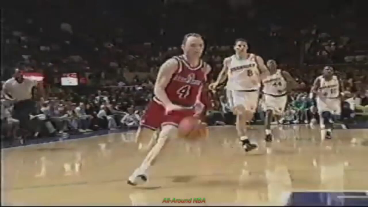 Scott Skiles 19 Points 7 Ast 3 Stl @ Warriors, 1994-95.