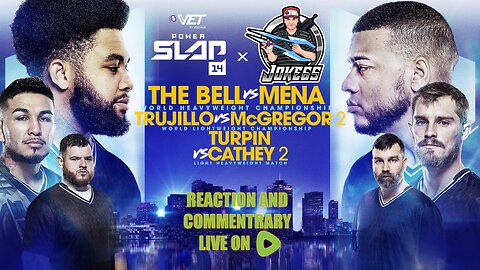 [LIVE] POWER SLAP 14 REACTION | Reaction, Commentary, and Memes!