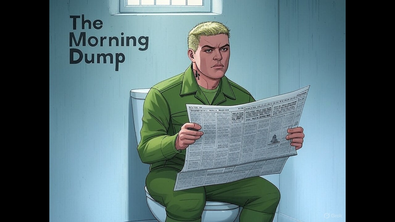 NWJ 486- The Morning Dump: Trump Assassin Bombshell, More on War Crimes, $1 Trillion Military & More