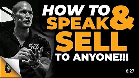 Sales Training // How to Speak and Sell to Anyone // Andy Elliott