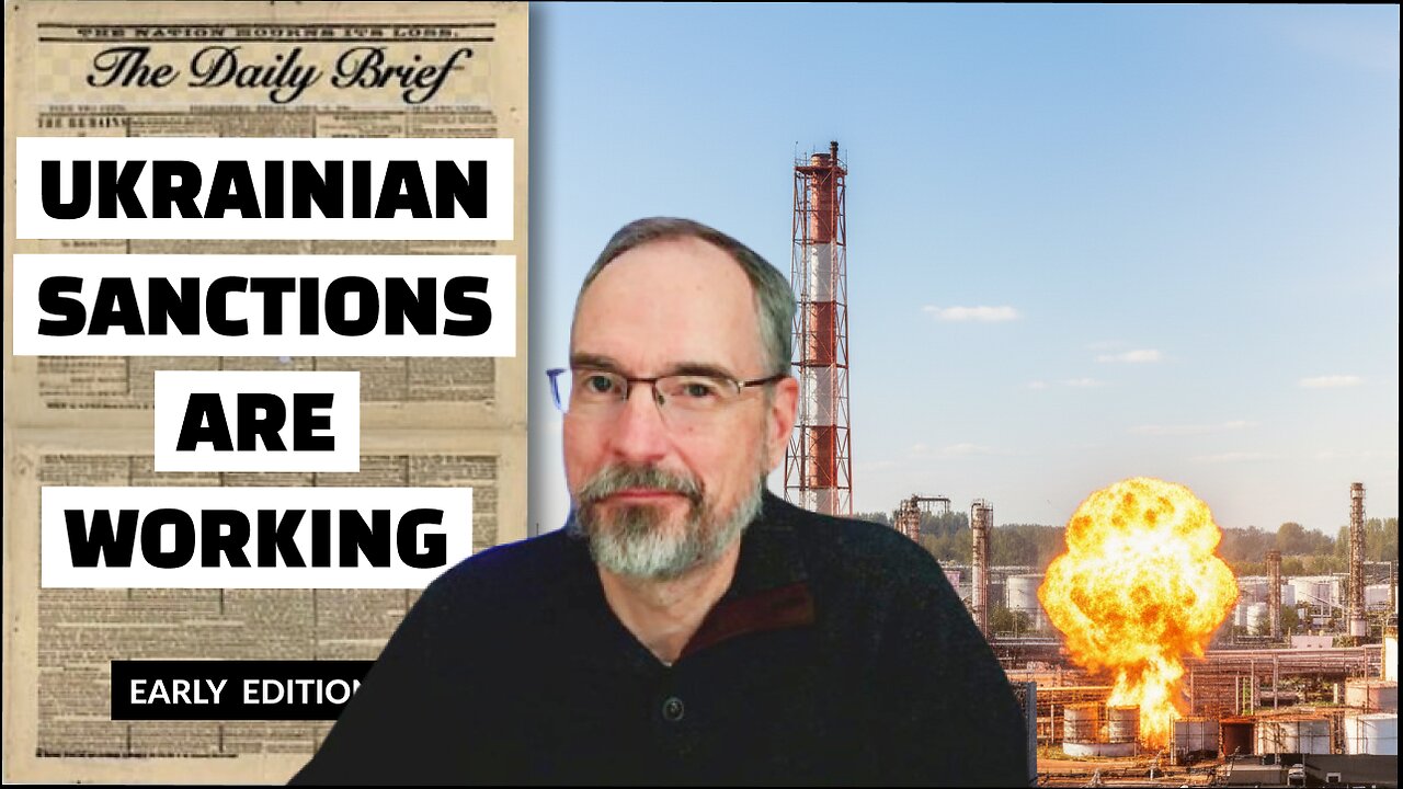 Putin's Oil Empire in Flames: Ukraine's Drone Blitz Is Working