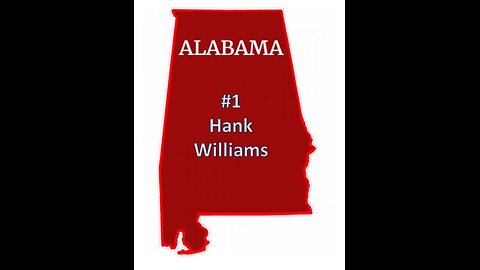 ALABAMA NO.1 - HANK WILLIAMS