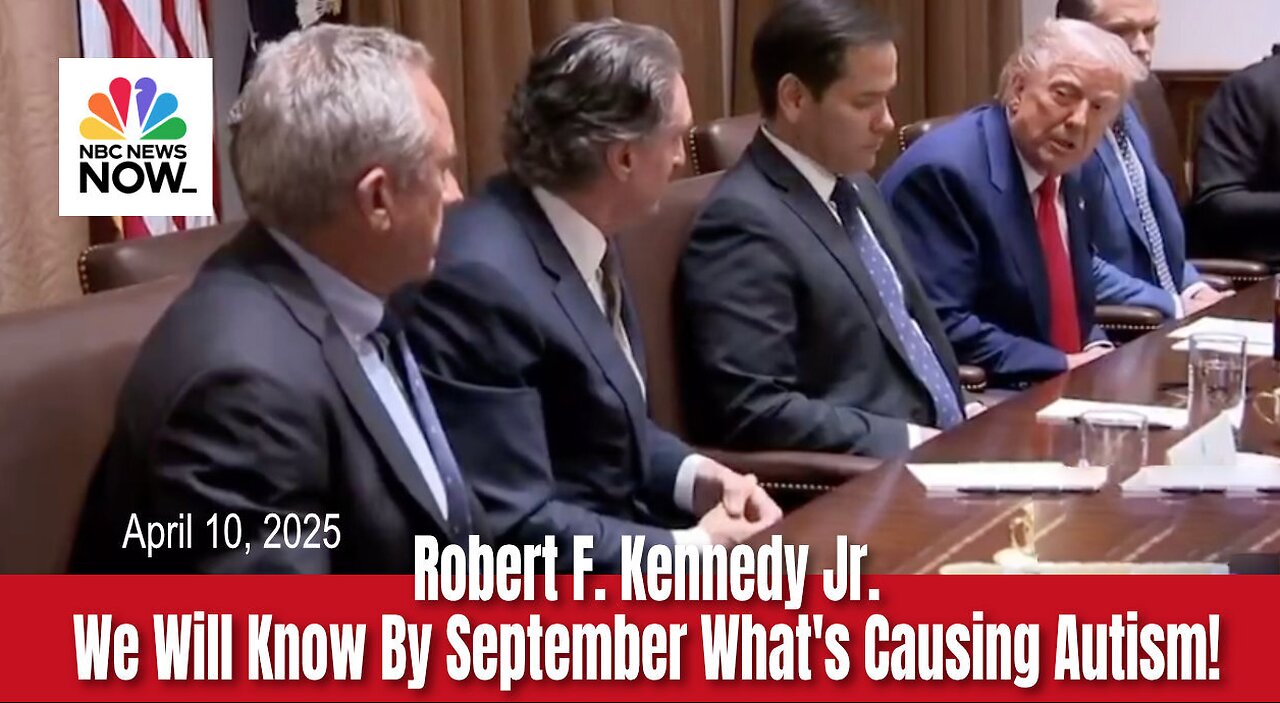 Robert F. Kennedy Jr.: We Will Know By September What's Causing Autism!