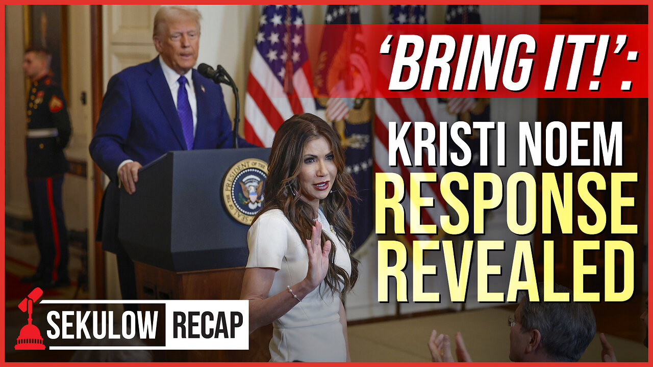 ‘BRING IT!’: Kristi Noem Response Revealed Following Harvard Lawsuit