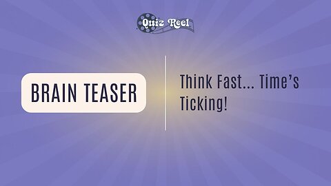 Test Your Logic & Common Sense – Quick Brain Quiz Challenge!