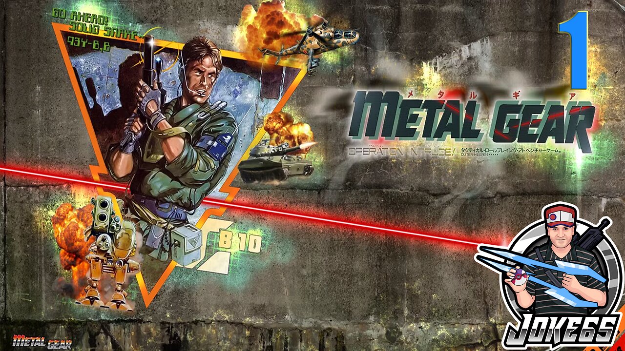 [LIVE] Metal Gear | First Playthrough | 1 | Be The Box...