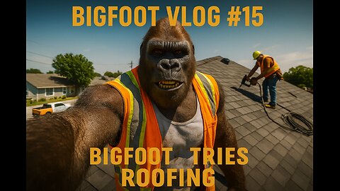 Bigfoot Vlog #15: Rise to the Rooftop 🛠️👣