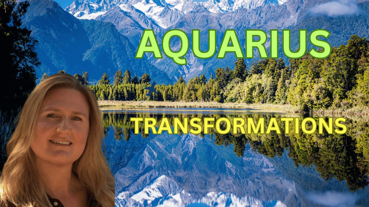 AQUARIUS ♒️ ~ HUGE LIFE TRANSFORMATIONS AND CLARITY!