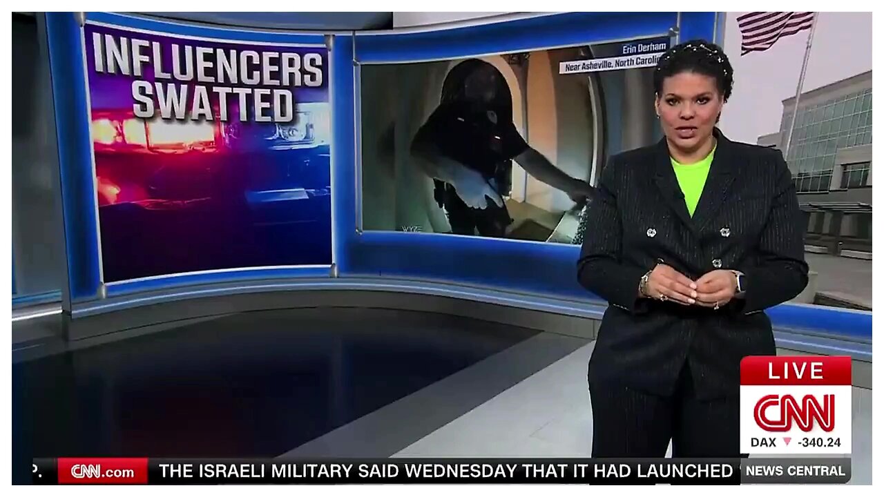 When CNN finally covered the swatting of conservative influencers (full segment)
