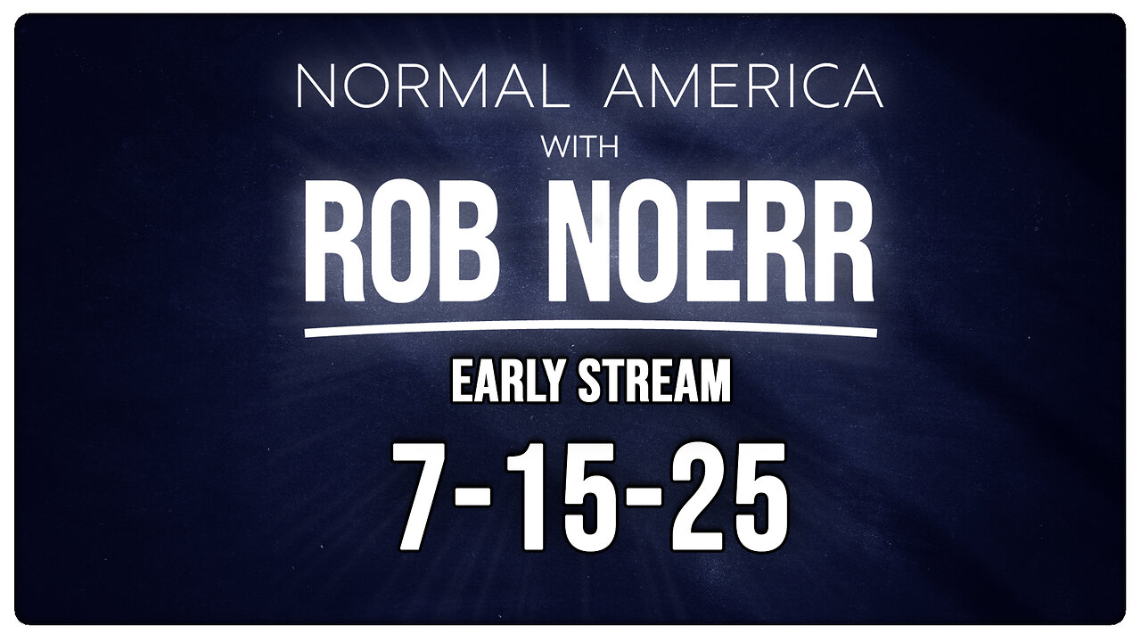 Call in show; any political topic you like 7-15-25