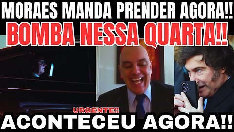 URGENTE!! FUGA DE BOLSONARO AS PRESSAS!! M0RAES MANDA PRENDER AGORA!! TENSÃO TOTAL