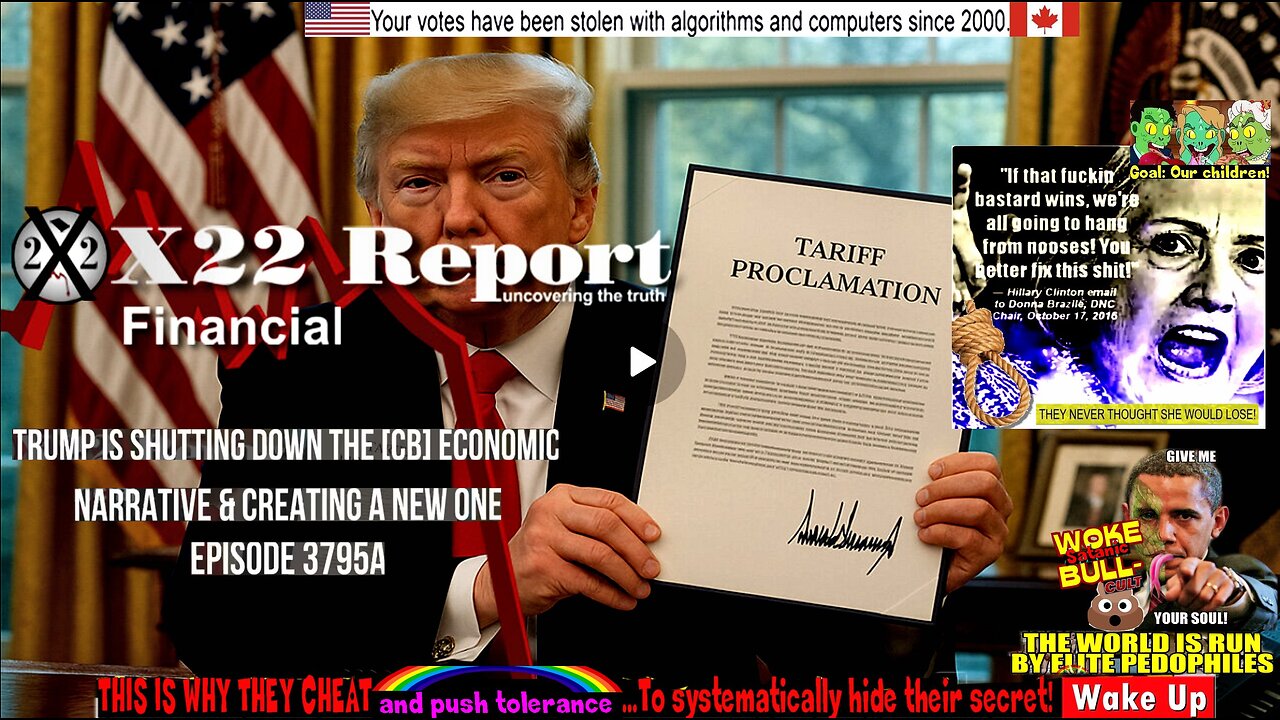Ep 3795a - Trump Is Shutting Down The [CB] Economic Narrative & Creating A New One
