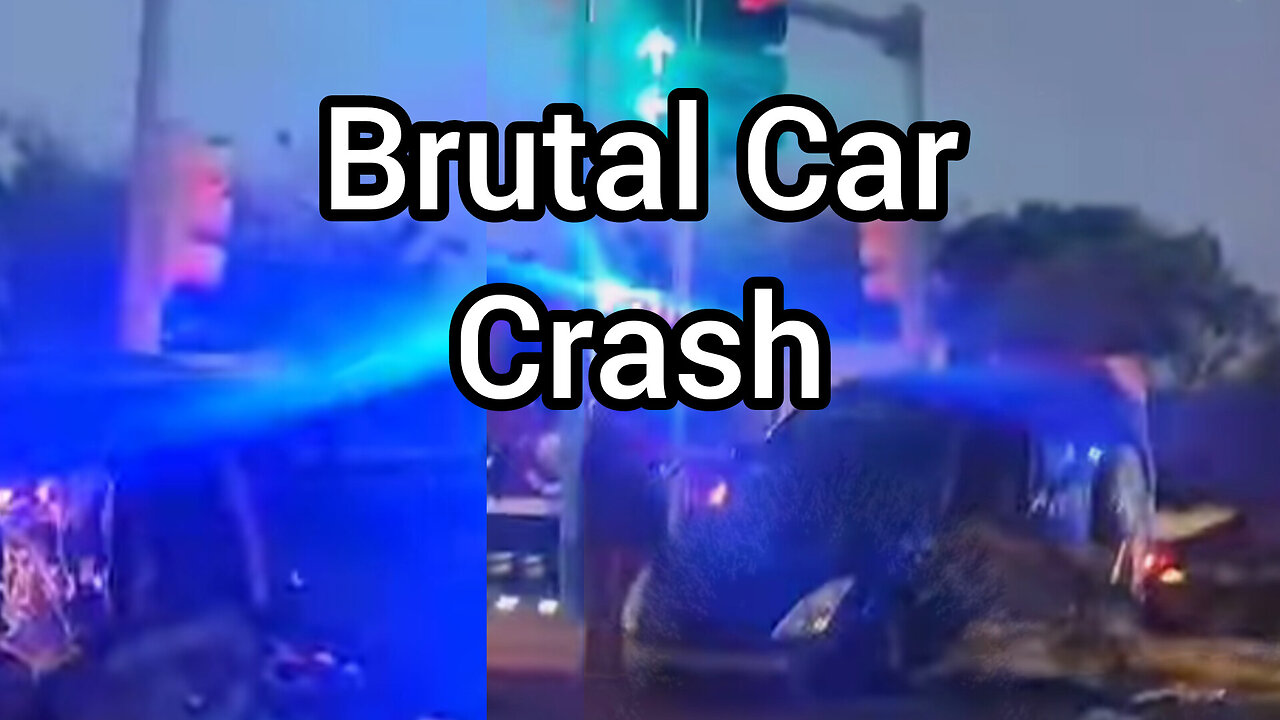 Brutal CAR CRASH || In The Bahamas Accident