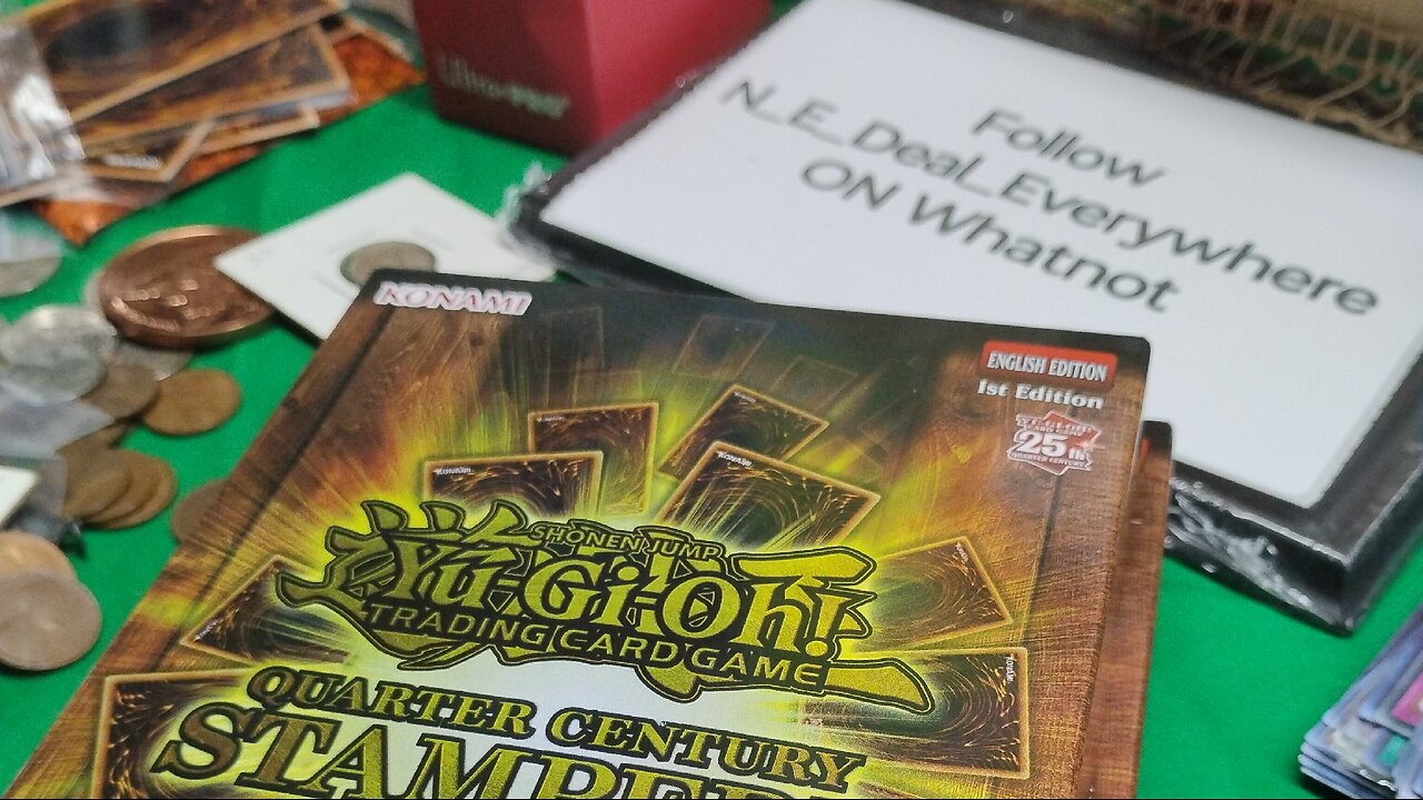 Yu-Gi-Oh! 2 Quarter Century Stampede mini box openings