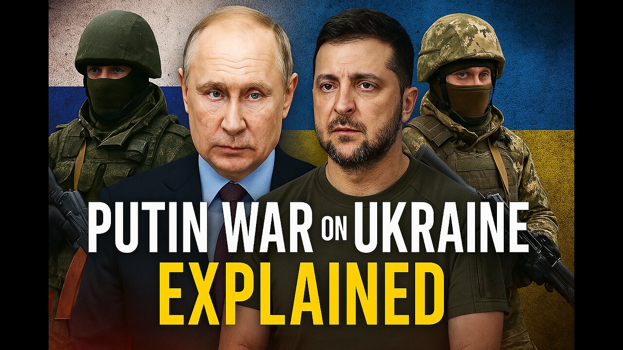 PUTIN ON WAR WITH UKRAINE| FULL EXPLANATION