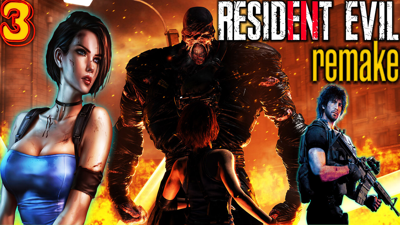 🧟 Resident Evil 3 - Remake (2020) 🧟 Jill Valentine & Carlos Olivera #3