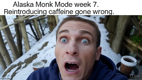 Monk Mode week 7. Reintroducing caffeine gone wrong.