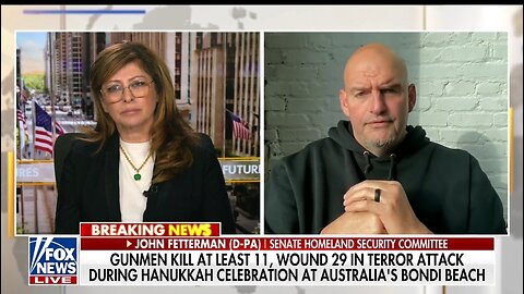 Sen John Fetterman Calls Out Anti-Israel Democrats