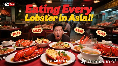 Eating Every Lobster in Asia!!