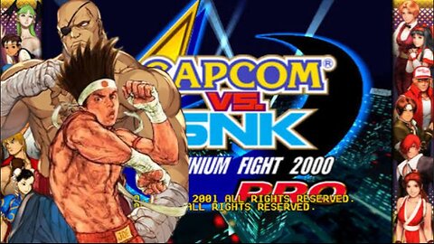 Capcom Vs. SNK: Millennium Fight 2000 Pro - Arcade - Joe Higashi r1/Sagat r3
