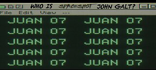 SPACESHOT W/ JUAN O'SAVIN. TRIBUNALS, 2020 IT'S NOT OVER YET. GLOBAL ELECTIONS++.WHO IS John Galt?