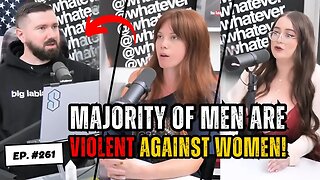 Brainwashed 18 Y/O Woke Feminist SPITS Vile Lies About Men – Gets INSTANTLY DESTROYED! 😱🔥