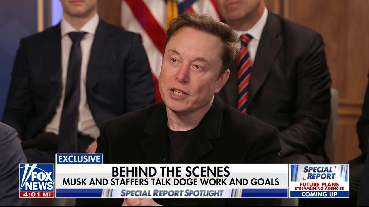 Elon Musk, DOGE team talk government cuts - March 27, 2025