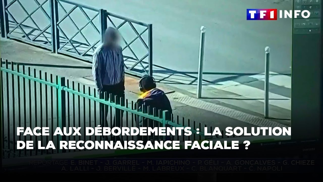Face aux débordements : la solution de la reconnaissance faciale ?｜TF1 INFO [Flokossama]