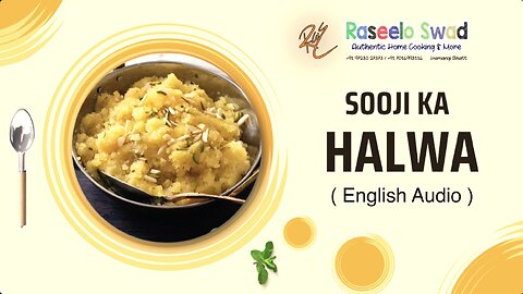 sooji halwa (english audio)