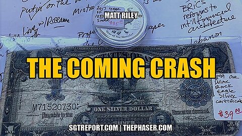 "Anticipating the Market Downturn: A Forecast by Matt Riley"