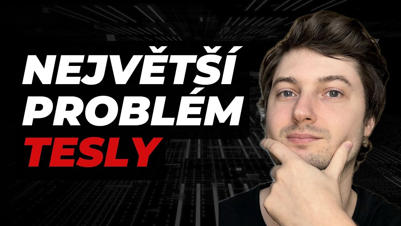 Ne, největší problém Tesly není Elon Musk. Je to něco úplně jiného.