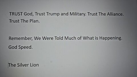 Iran Bombed? Trust