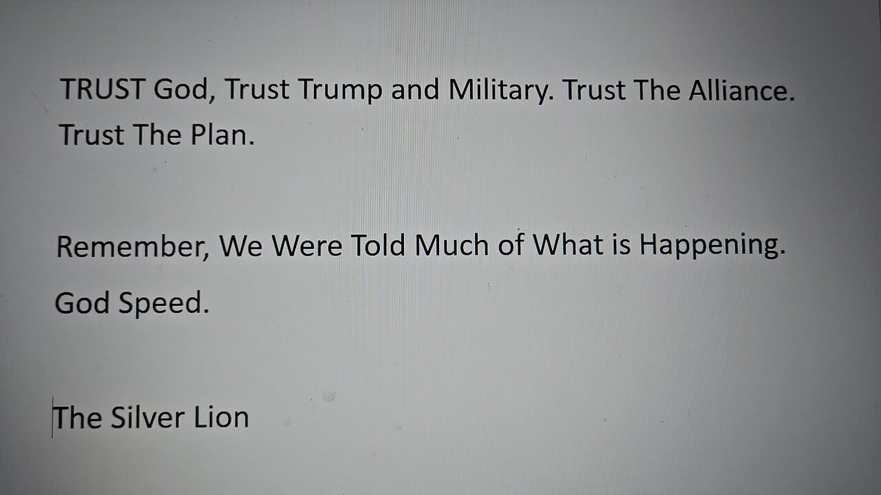 Iran Bombed? Trust