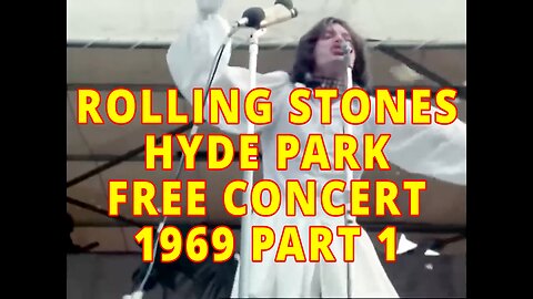 Rolling Stones – Hyde Park 1969 Free Concert | Full Tribute to Brian Jones