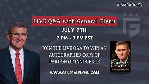 LIVE Q&A With General Flynn