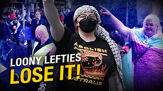 Avi Yemini ROASTS Antifa COOKERS at March for Australia rally