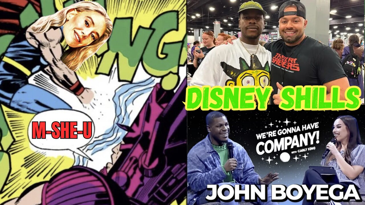 Carly King & Star Wars Theory SHILL for John Boyega, F4 Sue Storm STRONGER Than THOR? EU Author Rank
