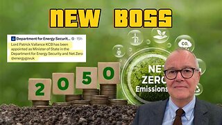 Patrick Vallance, new boss under Milliband Net Zero